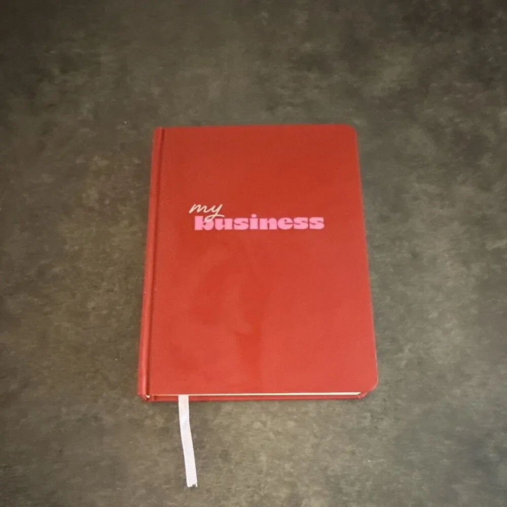 Tabitha Brown Red Hardcover Lined Journal 